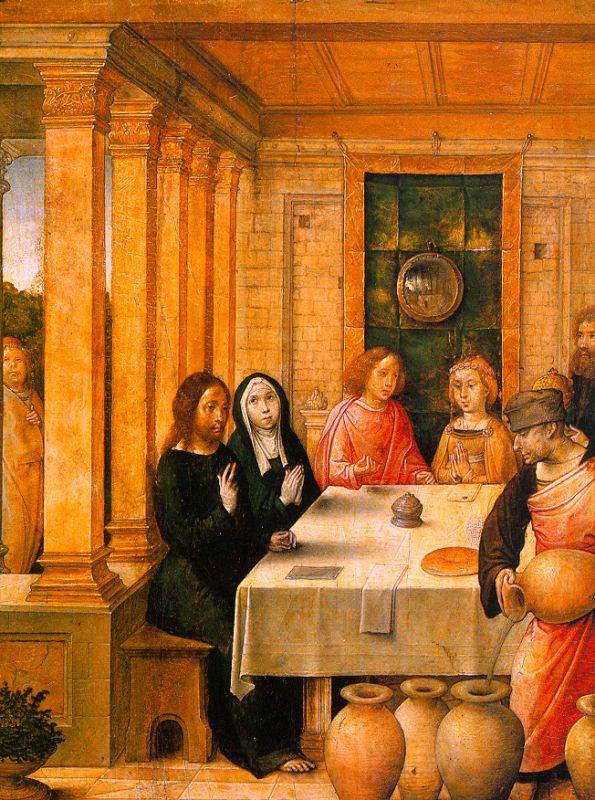 Juan de Flandes The Marriage Feast at Cana 2 France oil painting art